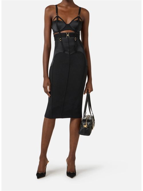 BUSTIER DRESS ELISABETTA FRANCHI | AB88162E2110 nero